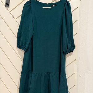 DKNY Dark Green Dress